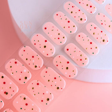 Jingle All the Way Semi Cured Gel Nail Sticker Kit (Christmas Limited Edition) | Sunday Nails AU