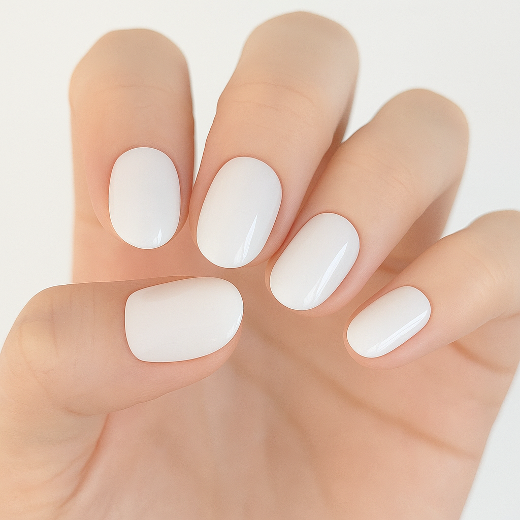 Blush Semi Cured Gel Nail Sticker Kit